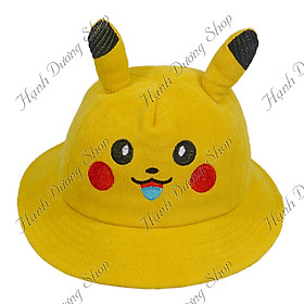 Nón tai bèo Pikachu thè lưỡi dễ thương, ngộ nghĩnh dành cho bé từ 2 đến 4 tuổi - Hạnh Dương