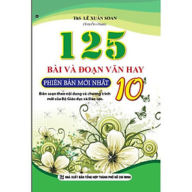 Sách – 125 bài văn hay lớp 10