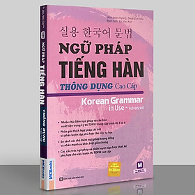 Hình ảnh Sách - Ngữ Pháp Tiếng Hàn Thông Dụng Cao Cấp