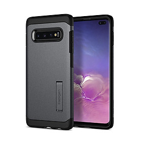 Ốp lưng Samsung Galaxy S10 Plus SPIGEN Tough Armor - Hàng chính hãng