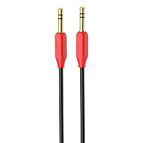 Mua Cáp 2 đầu 3.5mm kết nối âm thanh AUX Hoco UPA11 - Đỏ đen - Dài 1M - Hàng Chính Hãng