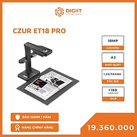 Máy scan thông minh ET18 Pro-Czur - Hàng Chính Hãng
