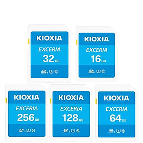 Thẻ nhớ SDHC Kioxia Exceria 16 / 32 / 64 / 128 / 256GB UHS-I U1 100MB/s - Formerly Toshiba Memory (Hàng chính hãng)