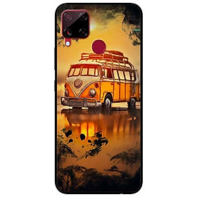 Ốp lưng dành cho Realme C15 mẫu Xe Hoàng Hôn