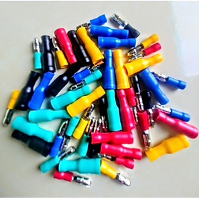 Mua COMBO 50 CÁI ĐẦU CỐT NỐI DÂY ĐIỆN LOẠI ĐẦU CỐT TRÒN BẰNG 25 ĐÔI NHƯ HÌNH HÀNG CHUẨN CHẤT LƯỢNG