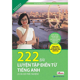 [Download Sách] 222 Bài Tập Luyện Điền Từ Tiếng Anh (Tặng Thẻ Flashcard Động Từ Bất Quy Tắc Trong Tiếng Anh) (Học Kèm App: MCBooks Application)