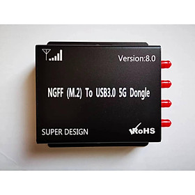 Industrial 5G Module Modem Case M.2 to USB3.0 Adapter Kit for RM500Q RM500U RM500Q-AE/RM502Q-AE/RM505Q-AE RM510Q RM520N RM530N