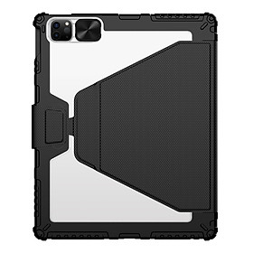 Bao da cho iPad Pro 11 inch & iPad Pro 12.9 inch 2020/2021/2022 Nillkin Bumper SnapSafe Case (Tích hợp khe cắm bút, Nắp tháo rời từ tính điều chỉnh tự do ở mọi góc 360°) - Hàng Chính Hãng