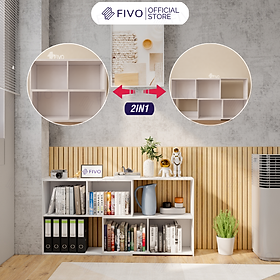 Mua Kệ Sách Gỗ Cho Bé Nhiều Ngăn FIVO FB72  Nội Thất Thông Minh  Màu Sắc Đa Dạng Phù Hợp Cho Cả Bé Trai Và Bé Gái - 2 Tầng