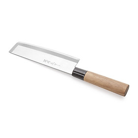 Mua Dao thái cán gỗ cao cấp SuperChef lưỡi 17cm tiêu chuẩn Nhật Bản Dao-8 (đầu vuông)