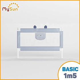 Thanh chắn giường dạng trượt cho bé MySun an toàn 1m2 1m5 1m8 1m9 2m 2m2