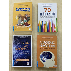 Combo 04 cuốn phương pháp Shichida: 277 lời khuyên dạy con, 70 thói quen tốt trong việc nuôi dưỡng con theo phương pháp Shichida, Bí ẩn của não phải mỗi đứa trẻ là một thiên tài, Giáo Dục Não Phải - Tương Lai Cho Con Bạn