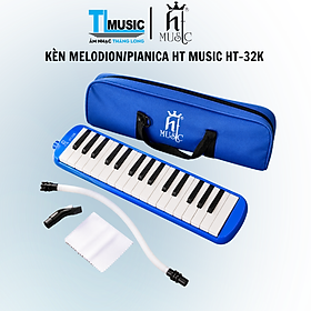 Kèn Melodion Pianica HT Music HT-32K 32 Phím Kèm Túi Đựng Ống Thổi Dài Ngắn Cho Học Sinh