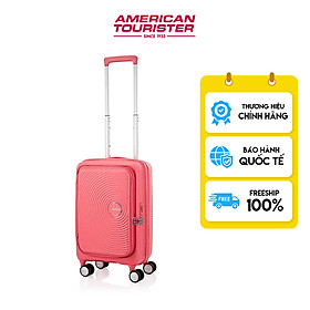 Vali kéo American Tourister Curio Spinner EXP TSA Book Open