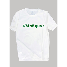 Áo thun nam nữ 80% Cotton White16