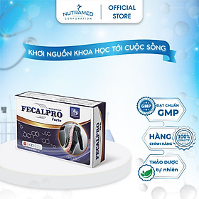 Viên bổ sung calcium hữu cơ FECALPRO FORTE- Hỗ trợ bổ sung canxi hữu cơ và khoáng chất giúp xương khỏe mạnh cho bà bầu,ngăn ngừa loãng xương người lớn tuổi [Hộp 30 viên]