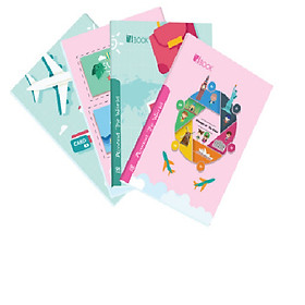 10 cuốn Tập Around The World 96 trang ruột 80 (Giao mẫu ngẫu nhiên)