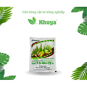 Phân bón Hợp Trí HK NPK 7-5-44 TE 250gr Ra hoa sớm Hoa trổ đều đồng loạt