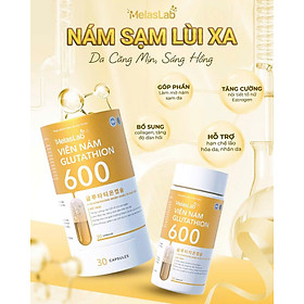 Glutathione 600 - Viên Uống Trắng Da Glutathione Dr.Lacir :Đẹp Da, Mờ Nám, Cân Bằng Nội Tiết Tố (Chính Hãng Dr Lacir)