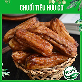 Chuối tiêu sấy dẻo không đường Kentary 200 gram, vị ngọt đậm đà - Ngừa thiếu máu và táo bón, tốt cho sức khỏe thai nhi - Trái cây sấy không đường, không GMO/Gluten/chất bảo quản