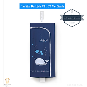 Mua Tủ Sấy Quần Áo Du Lịch V11 - Di Động Cầm Tay Thông Minh - Siêu Nhỏ Gọn - Tủ Sấy Thông Minh Dễ Dàng Gấp Gọn - Có Video