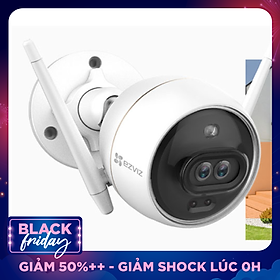 Camera IP Wifi Ngoài Trời Ezviz C3X Bản Mắt Kép Có Màu Ban Đêm Full HD 1080P Tặng Phíc Cắm Âm - Hàng Chính Hãng