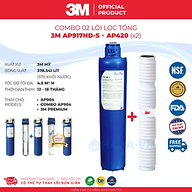 Mua Lõi Lọc 3M AP917HD-S Thay Cho Máy Lọc Tổng Đầu Nguồn 3M AP904 - Nhập Khẩu Mỹ  Hàng Chính Hãng 3M - AP904 3M PREMIUM AP917HDS