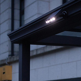 LED Solar Light PIR Motion Sensor Lamp Outdoor Security Wall Lights
