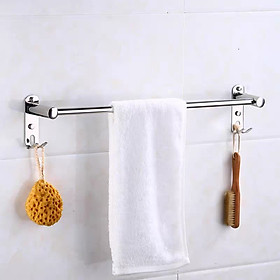 Thanh Vắt Khăn Nhà Tắm lắp đặt dán tường không cần khoan chất liệu INOX 304