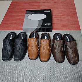 Giày lười nam, giày sục không gót dành cho người trung niên size từ 38 đên 43 khâu đế chắc chắn