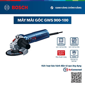 Hình ảnh Máy mài góc Bosch GWS 900-100 (Hộp giấy) 900W