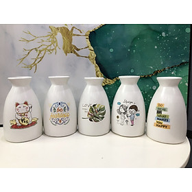 Mua Bình hoa gốm sứ trắng trang trí nhà cửa  văn phòng