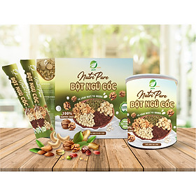 Bột ngũ cốc dinh dưỡng Nutripure Eherbal 15 loại hạt nguyên chất 500g