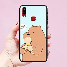 Ốp lưng dành cho điện thoại Samsung Galaxy A10S hình Chú Gấu Cute