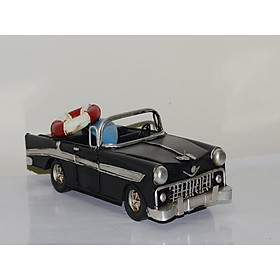 Mô hình Xe ô tô cổ Kim Loại trưng bày/ Vintage Metal Car Handmade decoration (1904D-1694)