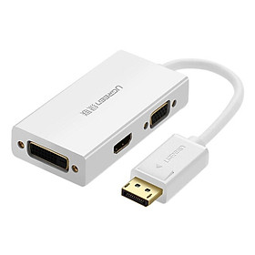 Mua DP to HDMI&VGA&DVI converterResolution: 4K*2K  1920*1080 Ugreen 20419
