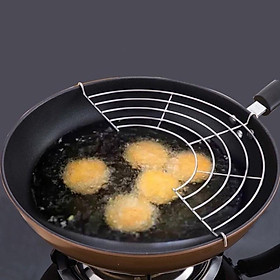 Mua VỈ GÁC CHẢO CHIÊN DÁN DẦU MỠ LOẠI DÀY BẰNG INOX