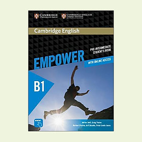 [Download Sách] Cambridge English Empower Pre-Intermediate Student's Book with Online Assessment and Practice, and Online Workbook: Pre-intermediate