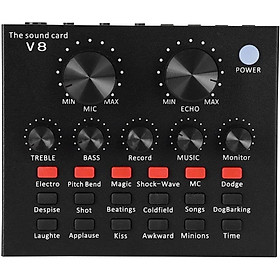 Mua Soundcard V8 có  bluetooth- giá cực sốc