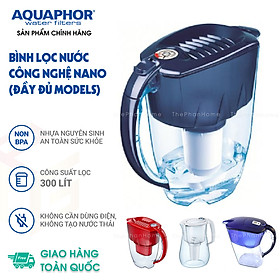 Mua Bình Lọc Nước Uống AQUAPHOR Châu Âu - Công nghệ NANO  Đầy đủ mẫu mã  Không cần dùng điện - Hàng Chính Hãng