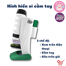 Đồ chơi khoa học kính hiển vi cầm Tay Chính Hãng TOPBRIGHT - Đồ chơi giáo dục cho bé từ 8 tuổi