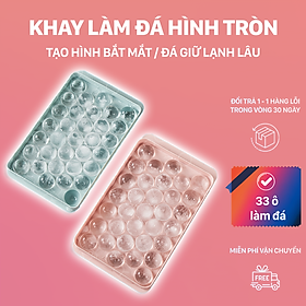 Mua Khay Làm Đá Tròn Có Nắp Đậy Cao Cấp Tạo Hình Đẹp Mắt Sang Trọng  Khay Làm Thạch Hoa Quả Dễ Thương