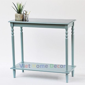 Mua Bàn Console Trang Trí Chân Tiện Màu Xanh Lam 9001- Thương hiệu Viet Home Decor