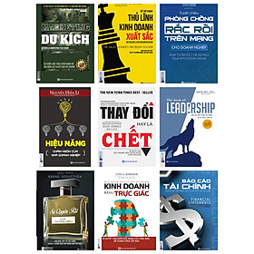 Combo bộ sách phát triển doanh nghiệp bán chạy nhất hiện nay(tặng bookmark kim loại)