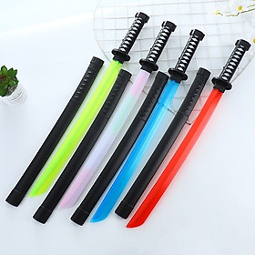 Mua (Sỉ 5)Kiếm Nhật Katana Tặng Kèm 3 Pin  Kiếm Đen Phát Sáng Đèn Led Có Đèn Có Nhạc - SLL Nhắn Shop