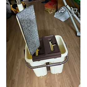 Mua BỘ LAU NHÀ THÔNG MINH THÙNG VẮT 2 NGĂN HOMEEASY HT7
