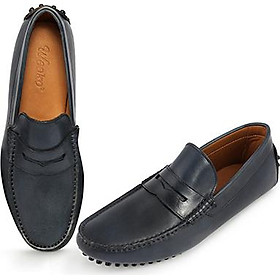 Giày mọi nam hiệu Weeko -WK017- Chất da bò nhập khẩu từ Ý, da mềm,mịn, bảo hành 12 tháng