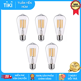 Mua Combo Bóng Đèn LED Edison ST64 Giả Sợi Đốt Công Suất 4W Dùng Để Trang Trí Và Chiếu Sáng