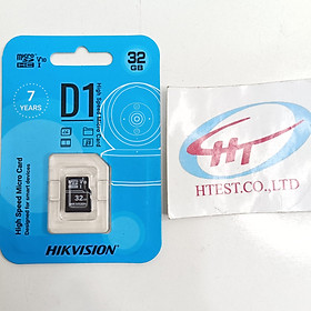 Mua Thẻ Nhớ 32GB Hikvision Class 10 D1 (xanh) - Hàng chính hãng