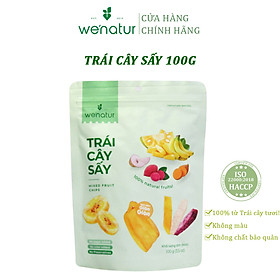 Trái Cây Sấy Thập Cẩm Không Đường We natur 100g